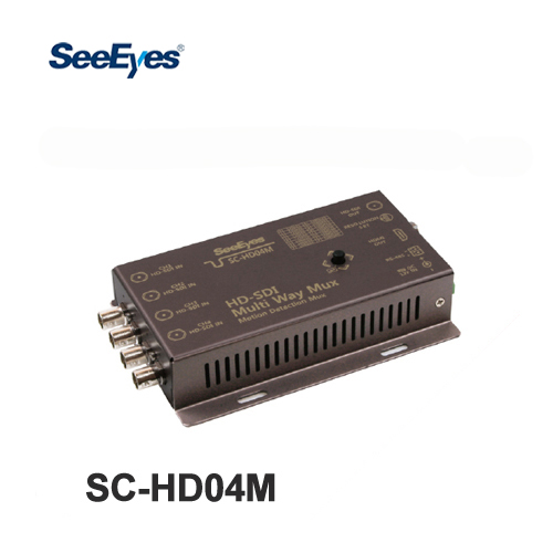 SC-HD04M 씨아이즈 HD-SDI 4분할기/DVR, 모니터 동시출력