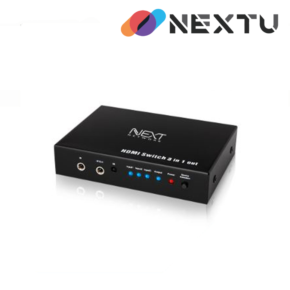 NEXT-403SW4K60 3:1 4K UHD HDMI2.0 모니터스위치 / HDCP2.2지원 / 4096 x 2160@60Hz지원