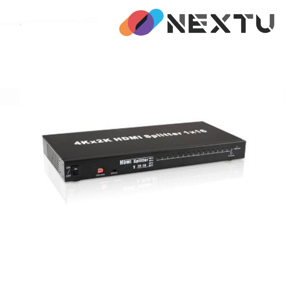 NEXT-HD116SP4K UHD 1:16 HDMI분배기/4K x 2k /EDID 딥스위치/HDMI v1.4/HDCP지원