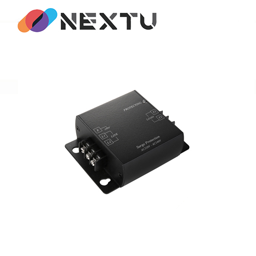 NEXT-1603SP 전원용 서지보호기 AC220~240V, 2극 터미널커넥터 타입, 반응속도 : 1ns이하, 서지용량 : 6KA/6KV
