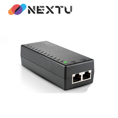 NEXT-PE4804J 10/100Mbps PoE인젝터, MAX 100M /802.3af 규격/15.4w 로드용량지원