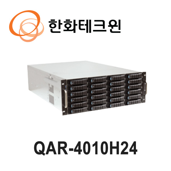 QAR-4010H24 한화비전 2M 128채널 대용량 NVR (CRM)