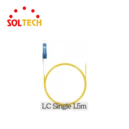 PIGTAIL-LC-SM 솔텍 LC-SM-1.5M / 싱글모드 / 광피그테일 / 광케이블 1.5M[재고확인 후 주문]