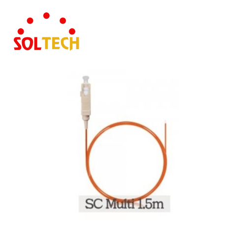 PIGTAIL-SC-MM 솔텍 SC-MM-1.5M / 멀티모드 / 광피그테일 / 광케이블 1.5M[재고확인 후 주문]