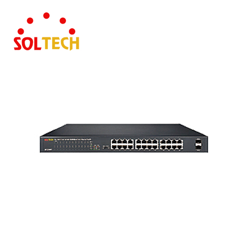 SFC524HP 솔텍 기가 24포트 POE허브