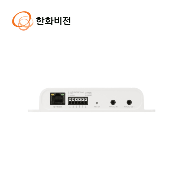 한화비전 CCTV SPM-4210 IP 연동 알람&오디오 I/O 박스