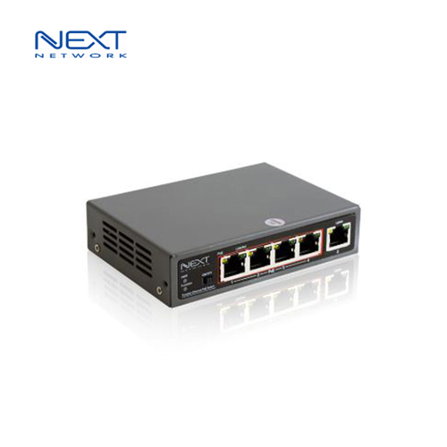 NEXT-POE605F 10/100M 5포트 Extender POE스위치/UTP 최대250m POE사용