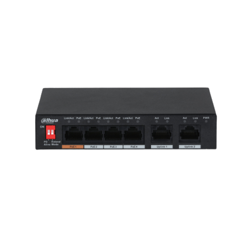 다후아 PFS-3006-4ET-60 4포트 PoE 스위치 허브 Dahua CCTV