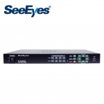 씨아이즈 SC-04UHDQ KVM기능 탑재형 4채널 HDMI UHD 4화면 분할기 (SeeEyes)