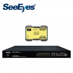 씨아이즈 SC-IPR0708HU 8채널 PoE 장거리 전송 수신기 단품 (SeeEyes)
