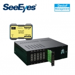 씨아이즈 SC-IPC3024M6 24채널(허브타입) EoU/PoE 장거리 전송 (SeeEyes)