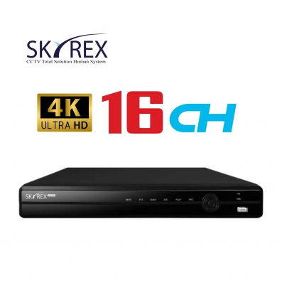 스카이렉스 SKY-3016N 올인원 5M /4K 지원 16채널 녹화기 DVR SKYREX CCTV