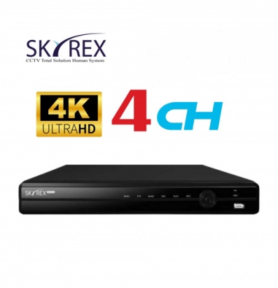 스카이렉스 SKY-8104 4K/ 8MP 지원 4채널 녹화기 DVR SKYREX CCTV