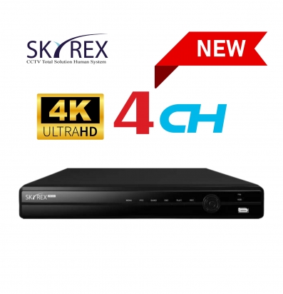 스카이렉스 SKY-8104 4K/ 8MP 지원 4채널 녹화기 DVR SKYREX CCTV